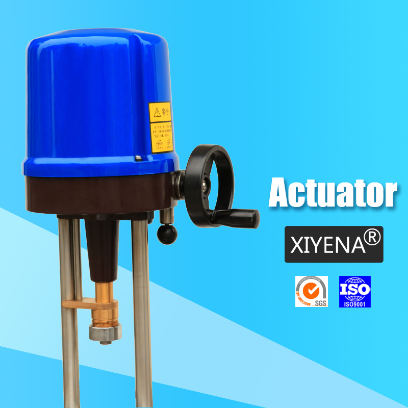 Explosion-Proof Electric Actuator with Angle Turn and Straight Stroke