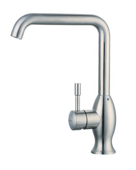 304 Stainless Steel Drawbench Polished Kitchen Faucet Marxm01003b