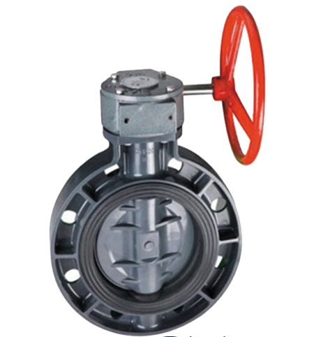 Competitive Price Plastic PVC Handle Type Butterfly Valve