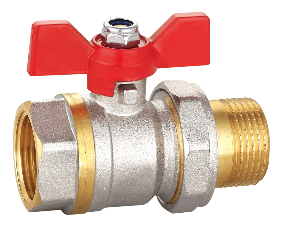 Nickel Plated Forged Brass Ball Valve