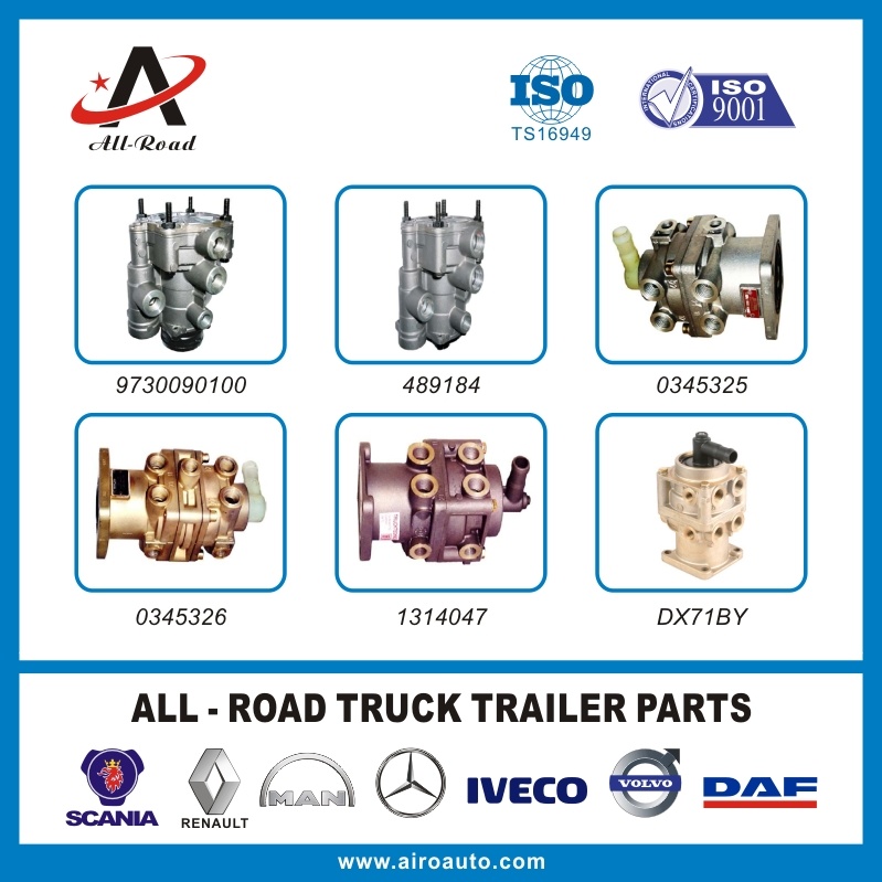 Scania Truck Parts Brake Valve 9730090100 489184 0345325 0345326 1314047 Dx71by