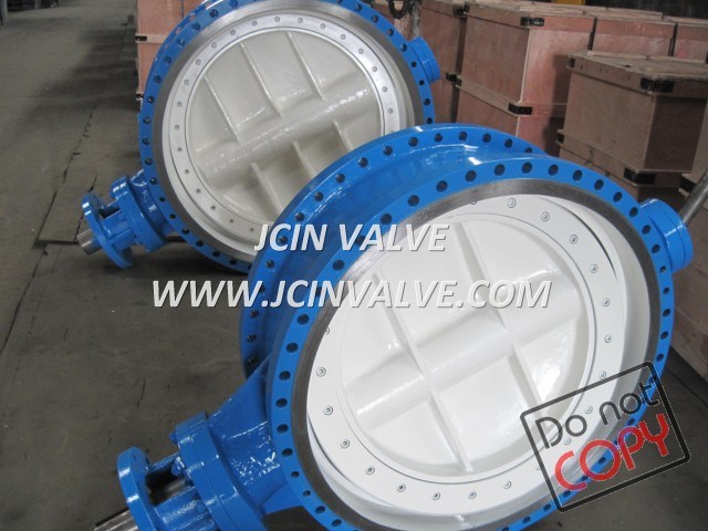 Pneumatic Butterfly Valve with ISO Top Flange (D043H)
