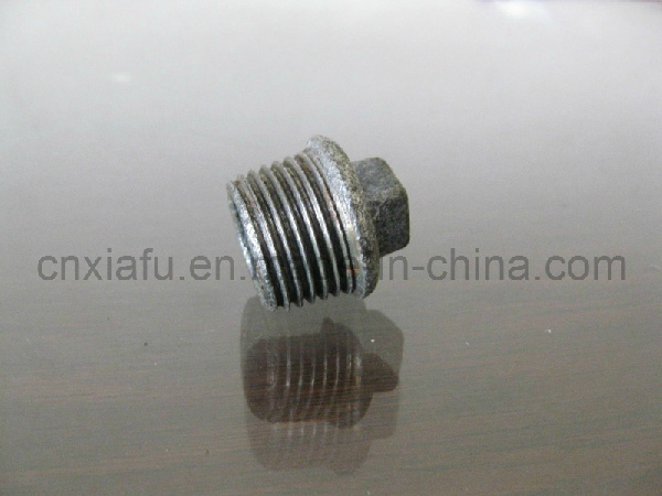 Galvanized Malleable Fitting Pipe Plug