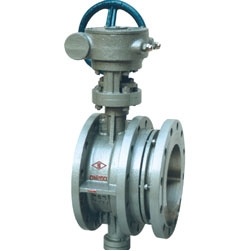 API Soft Seal Flanged Butterfly Valve