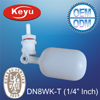 Dn8wk-T 1/4 Inch Mini Plastic Float Valve for Water Dispenser
