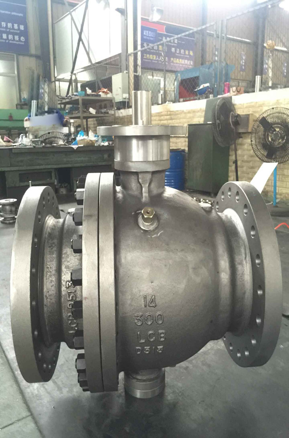 Forged Steel RF Flange Ends Full Bore Ball Valve