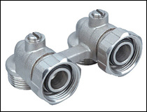 Nickle Plated Heating Valves for Hot Water