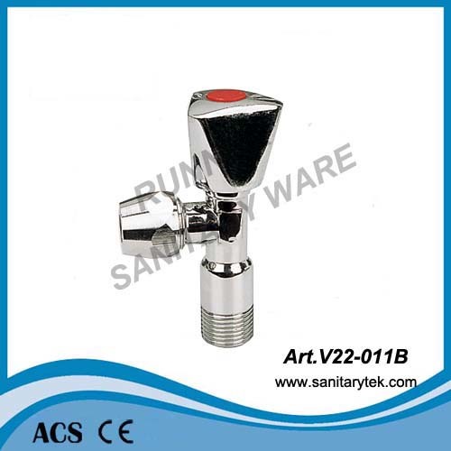 Luxury Angle Valve with 10mm Compression Nut (V22-011B)