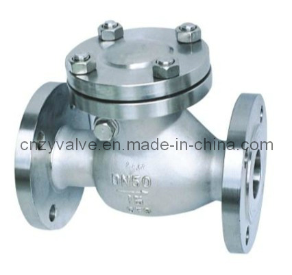 Stainless Steel Flange Swing Check Valve (H44W)