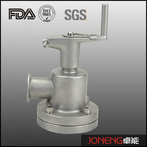 Stainless Steel Sanitary Type Tank Bottom Diaphragm Valve (JN-DV2002)