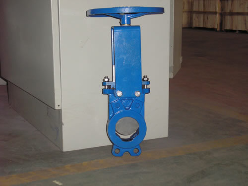 Stainless Steel Manual Flanged 48inch Knife Gate Valve
