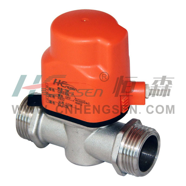 D X F-A1 Brass Electrical Control Autocompensation Plug Valve/Heating Control Valve/HVAC Control Valve Used in Air Conditioner System or Heating System