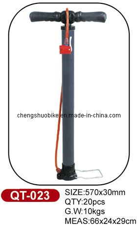 Hot Selling Bike Pump Qt-023 with Popular Design