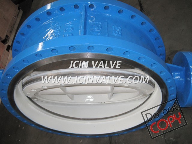 Flanged Butterfly Valve for Industrial Usage (D043H)