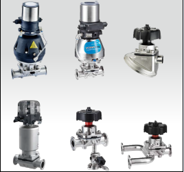 Sanitary Welded Straight Diaphragm Valve Ss304/316L Free Samples Made in China