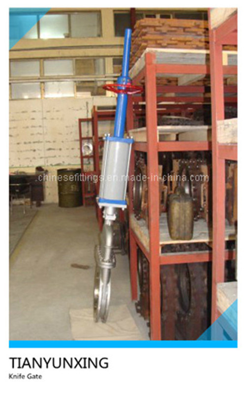 Inside Screw (IS) Flanged API Stainless Steel Knife Gate Valve