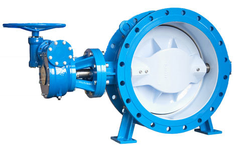 Double Eccentric Metal Seated Butterfly Valve with PTFE Line