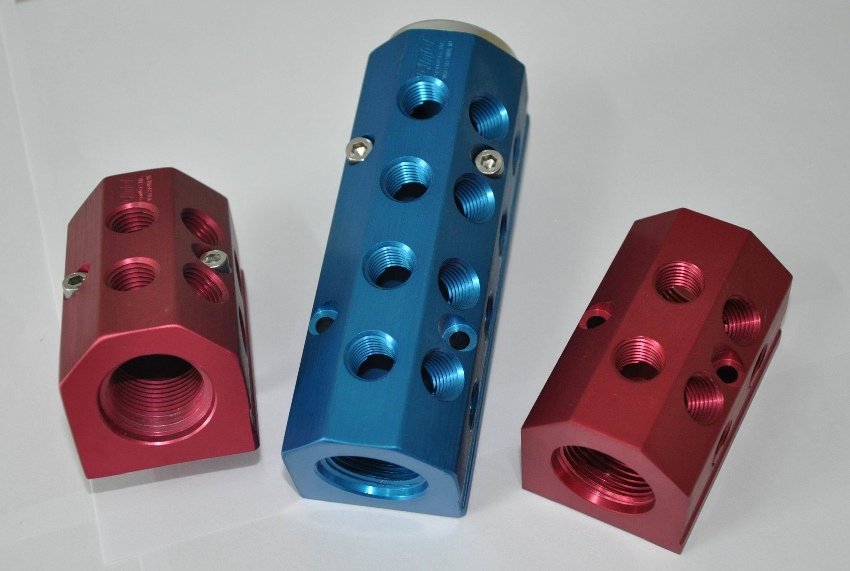 Aluminum Forging Parts with Colorful Anodization