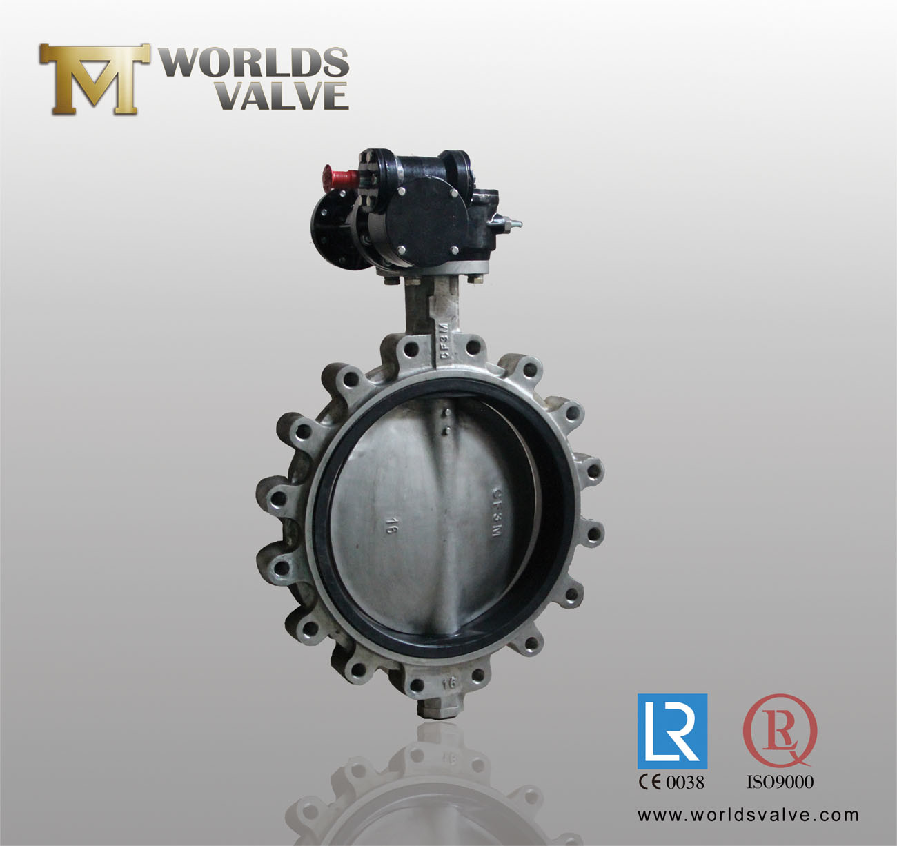 CF3m CF8m Ss316 Ss316L Lug Style Butterfly Valve with CE ISO Approved