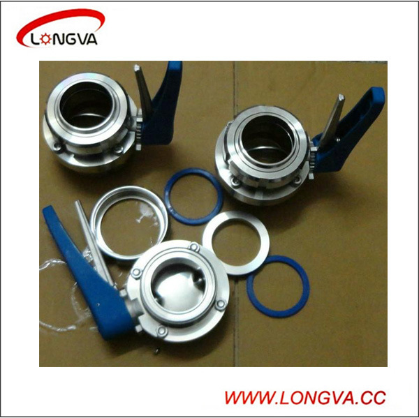 Stainless Steel Sanitary Manual Butterfly Valve