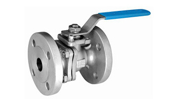 2PC Stainless Steel Flanged Ball Valve