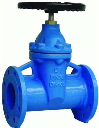 DIN F5 Cast Iron Resilient Seated Gate Valve
