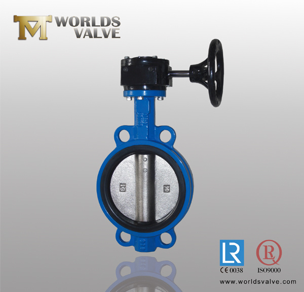Ductile Iron Disc Worm Gear Butterfly Valve