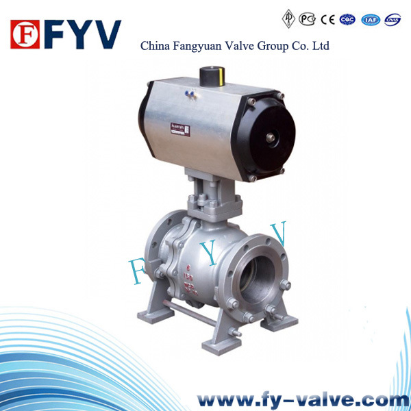 API Floating Ball Valve with Electric Actuator