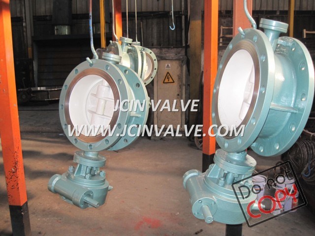 Eccentric Flanged Butterfly Valves (D343H)