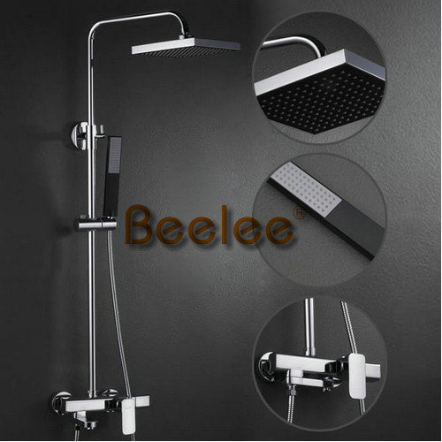 Luxury Wall Mounted Bathroom Shower Faucet Set (Q12010)