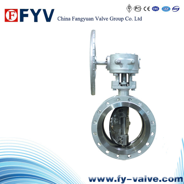Wafer Type Cast Steel Metal Seated Butterfly Valves