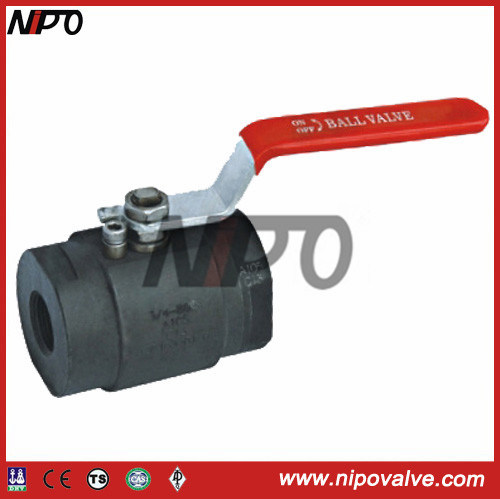 2PCS Forged Steel Floating Ball Valve