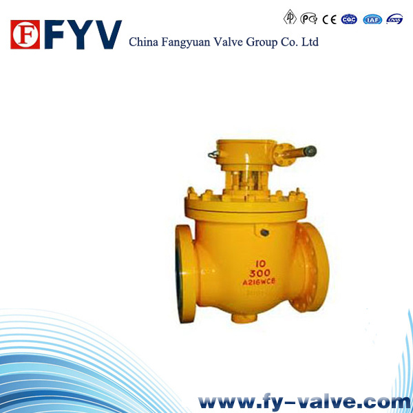 API 6D Top Entry Ball Valve with Gear Operation