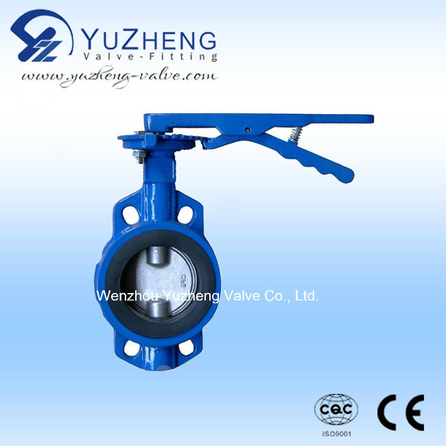 Wafer Type Butterfly Valve in Hand Lever