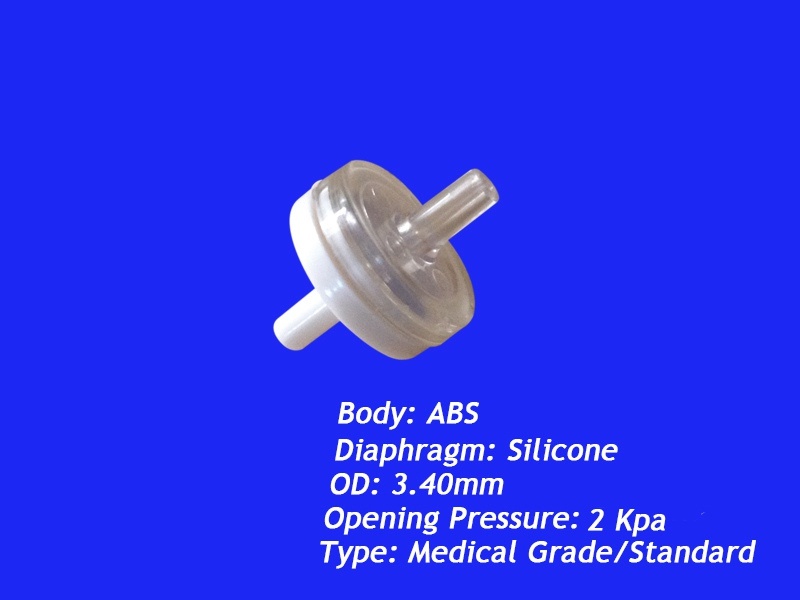 Small Diaphragm Plastic Check Valve