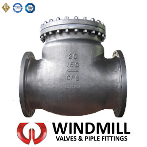 CF8 Stainless Steel Swing Check Valve (H44H-20
