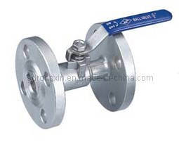 1PC Stainless Steel Flanged Ends Ball Valve
