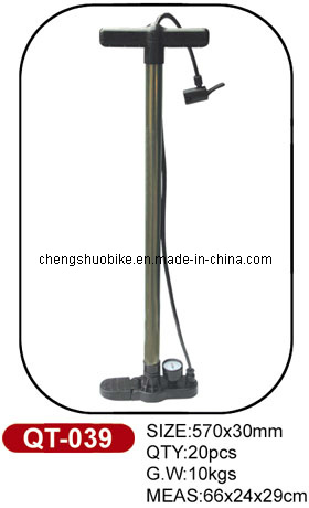 Best Price and High Quality Bicycle Pump Qt-039
