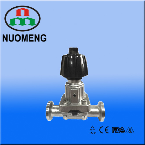 Stainless Steel Mini Manual Clamped Diaphragm Valve (ISO-No. RG0206)