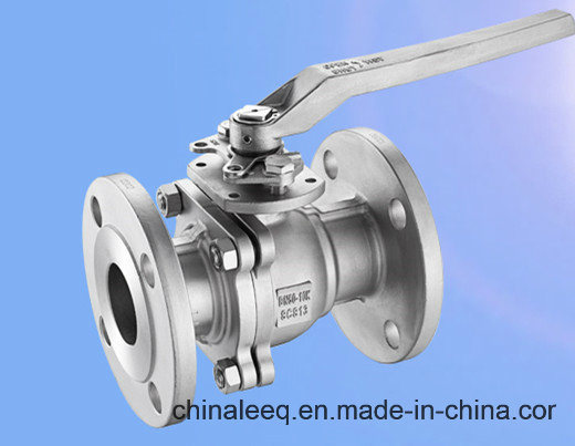 JIS 10k Flanged End Ball Valve with Mounting Pad