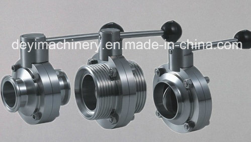 Stainless Steel Sanitary SMS Manual Butterfly Valve (DY-V033)