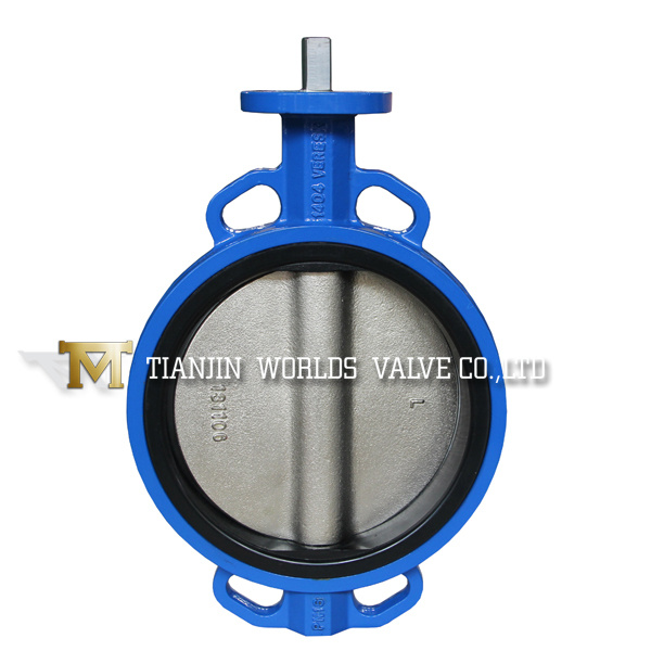 10 Inch Rubber Seat Wafer Butterfly Valve