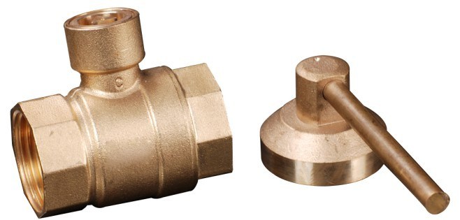 Brass Ball Valve with Lock (YED-A1045)