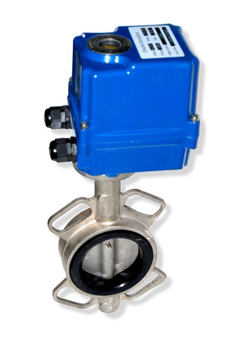 Actuator Operated Butterfly Valve, 220v (CTF-010)