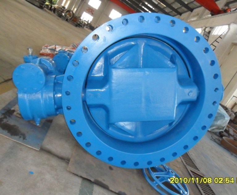 Triple Eccentric Metal Seated Flange Butterfly Valve