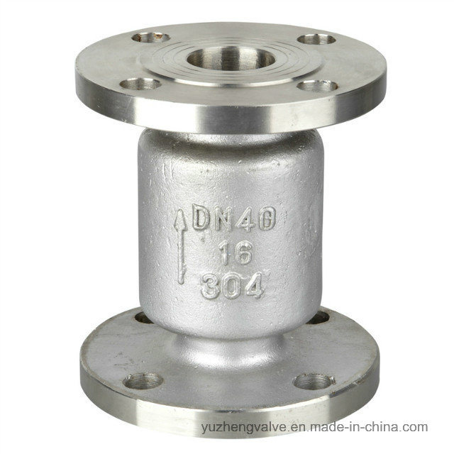 Oil Water Nitric Acid Flanged Vertical Check Valve