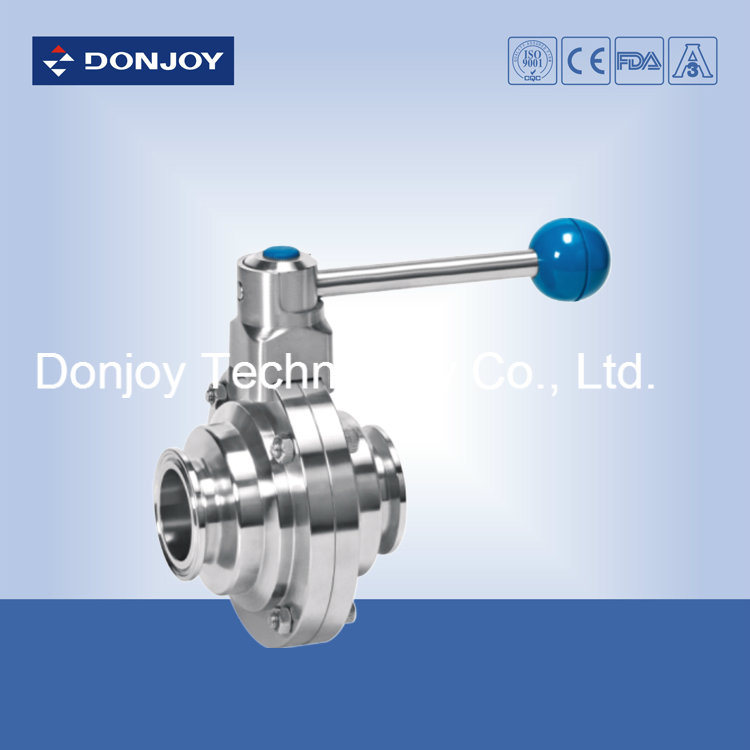 Stainless Steel Sanitary Butterfly-Type Ball Valve