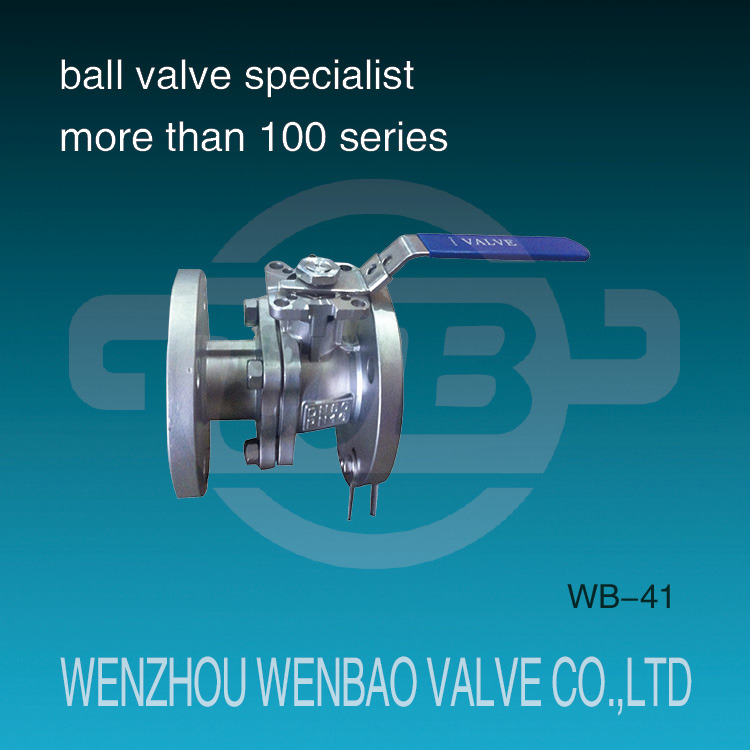 JIS 10k 2PC Stainless Steel Flanged Floating Ball Valve