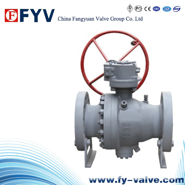API 6D Flanged End Stainless Steel Floating Ball Valve