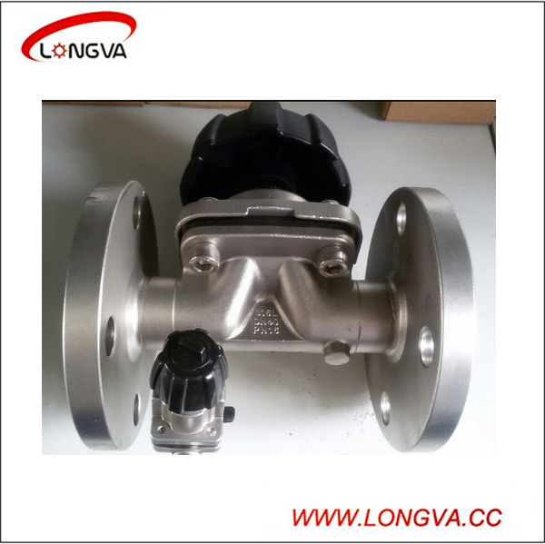 Stainless Steel Flanged Diaphragm Valve
